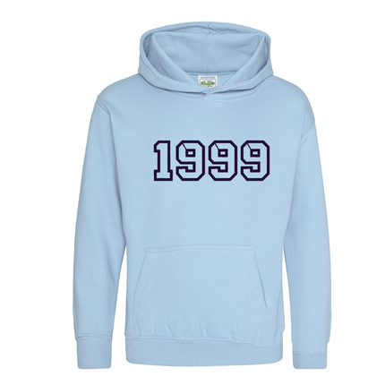 Custom Year Embroidered Sweatshirt | Hoodie