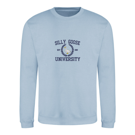 Silly Goose University Embroidery Sweatshirt | Hoodie Junior