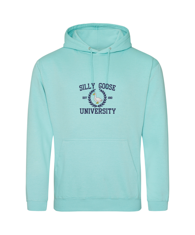 Silly Goose University Embroidery Sweatshirt | Hoodie