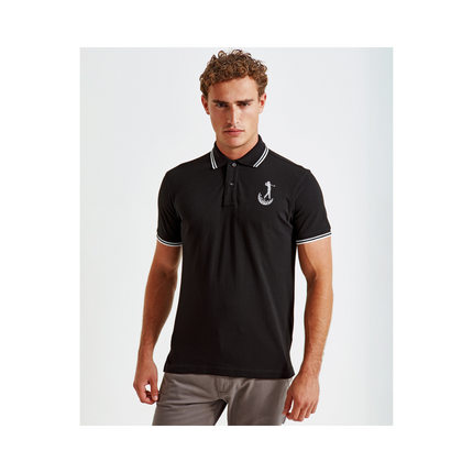 Golfer Embroidery Classic Polo Shirt