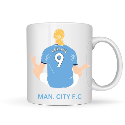 Man. City & Haaland Detail Mug