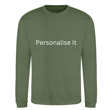 Introducing the Ultimate Customizable Sweatshirt! Your Words, Your Way