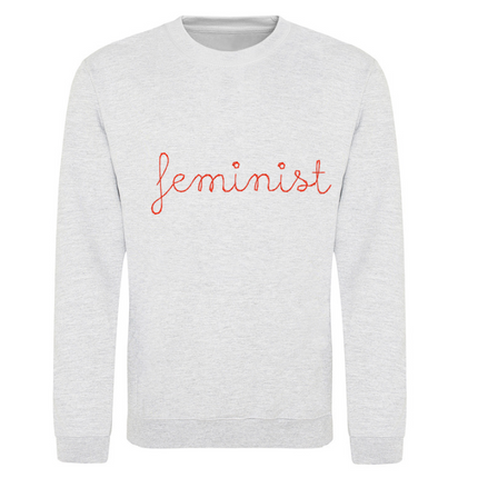 Feminist Sweater |. Embroidered Sweater