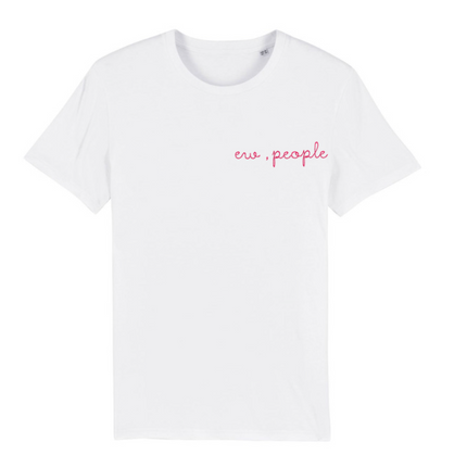 ew people, Embroidered Detail T-Shirt