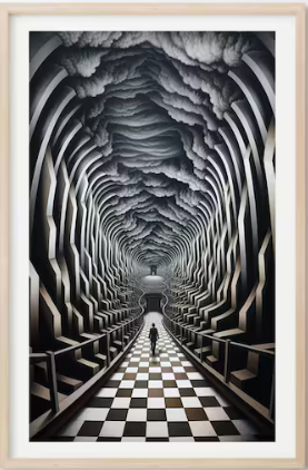 Optical Illusion Wall Art Prints