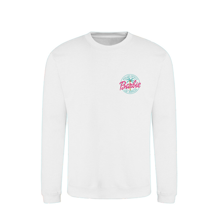 Stunning Malibu Barbie Embroidery Sweatshirt | Hoodie - Junior