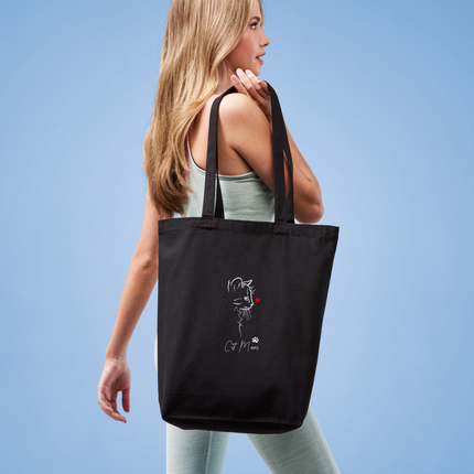 🐾 Introducing the Purr-fect Cat Mom Embroidery Shopper! 🐾