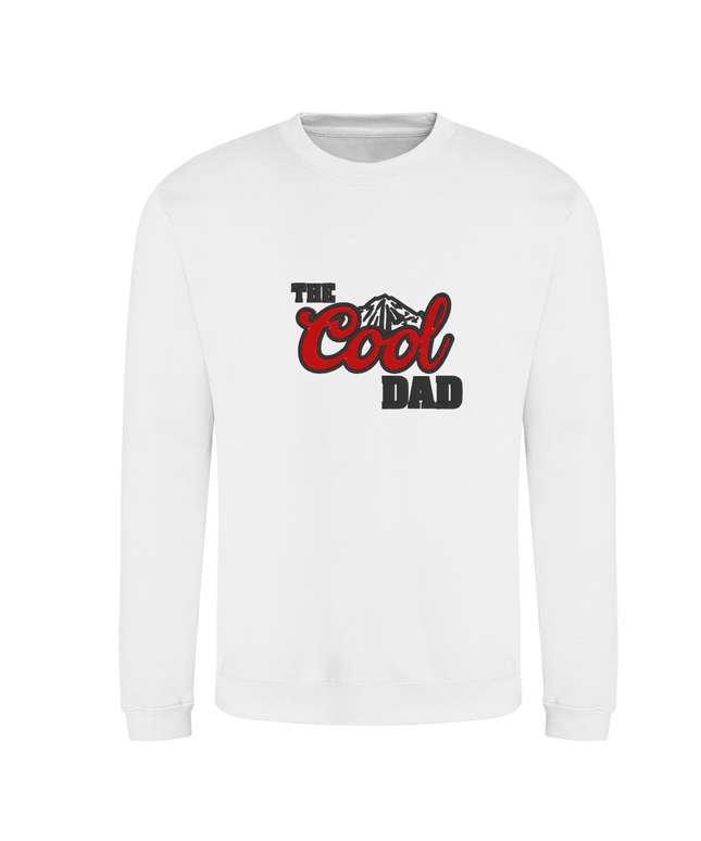 The Cool Dad Embroidery Sweatshirt