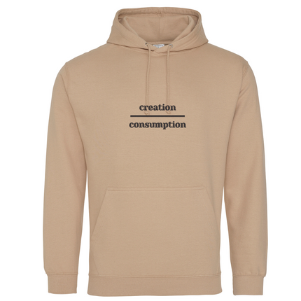 Creation | Consumption Unisex Sweatshirt / Hoodie