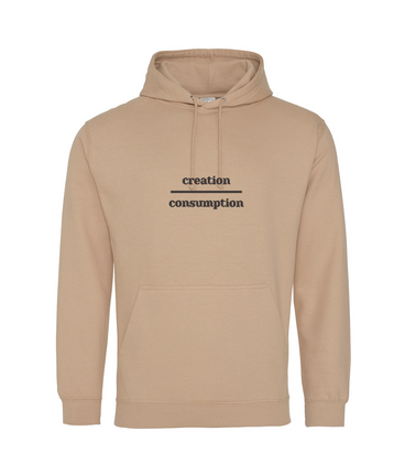 Creation | Consumption Unisex Sweatshirt / Hoodie