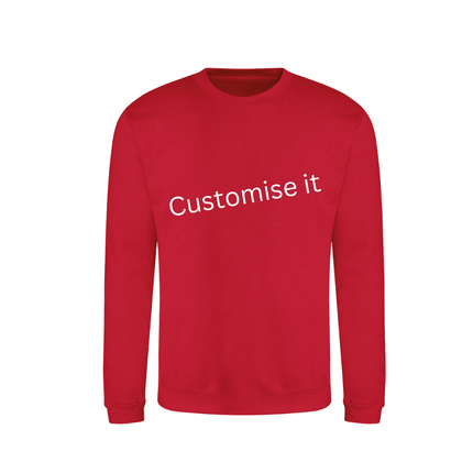 Introducing the Ultimate Customizable Sweatshirt! Your Words, Your Way