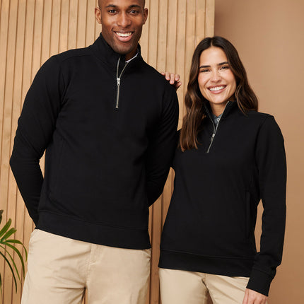 Unisex Sustainable ¼-zip Sweatshirt