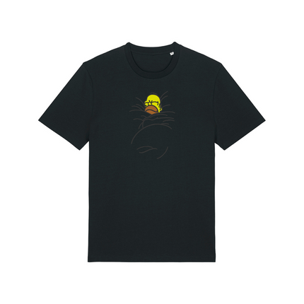 Homer Embroidery Detail T-Shirt 100% Organic Cotton