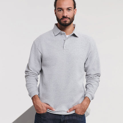 Heavy-duty collar sweatshirt