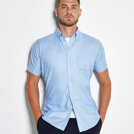 Workwear Oxford shirt short-sleeved (slim fit)