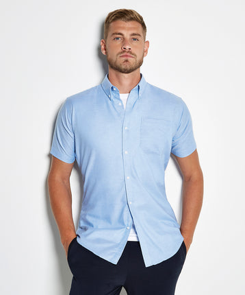 Workwear Oxford shirt short-sleeved (slim fit)