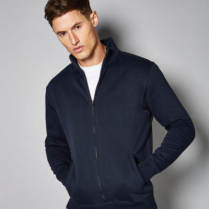 Regular fit zipped sweatshirt