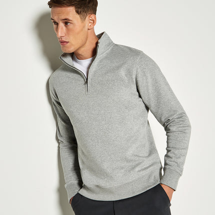 Regular fit ¼-zip sweatshirt