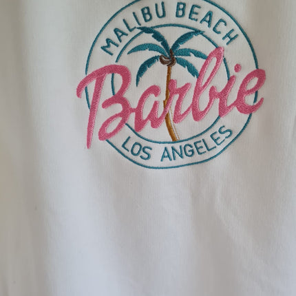 Stunning Malibu Barbie Embroidery Sweatshirt | Hoodie - Junior