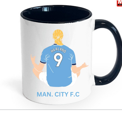 Man. City & Haaland Detail Mug