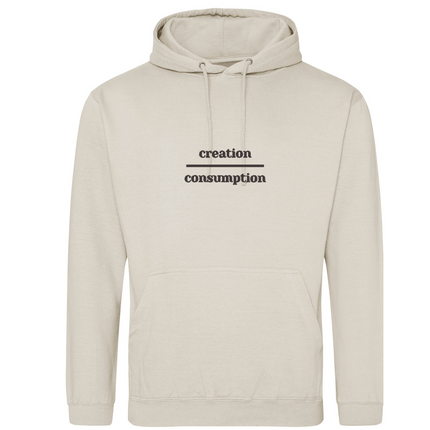 Creation | Consumption Unisex Sweatshirt / Hoodie