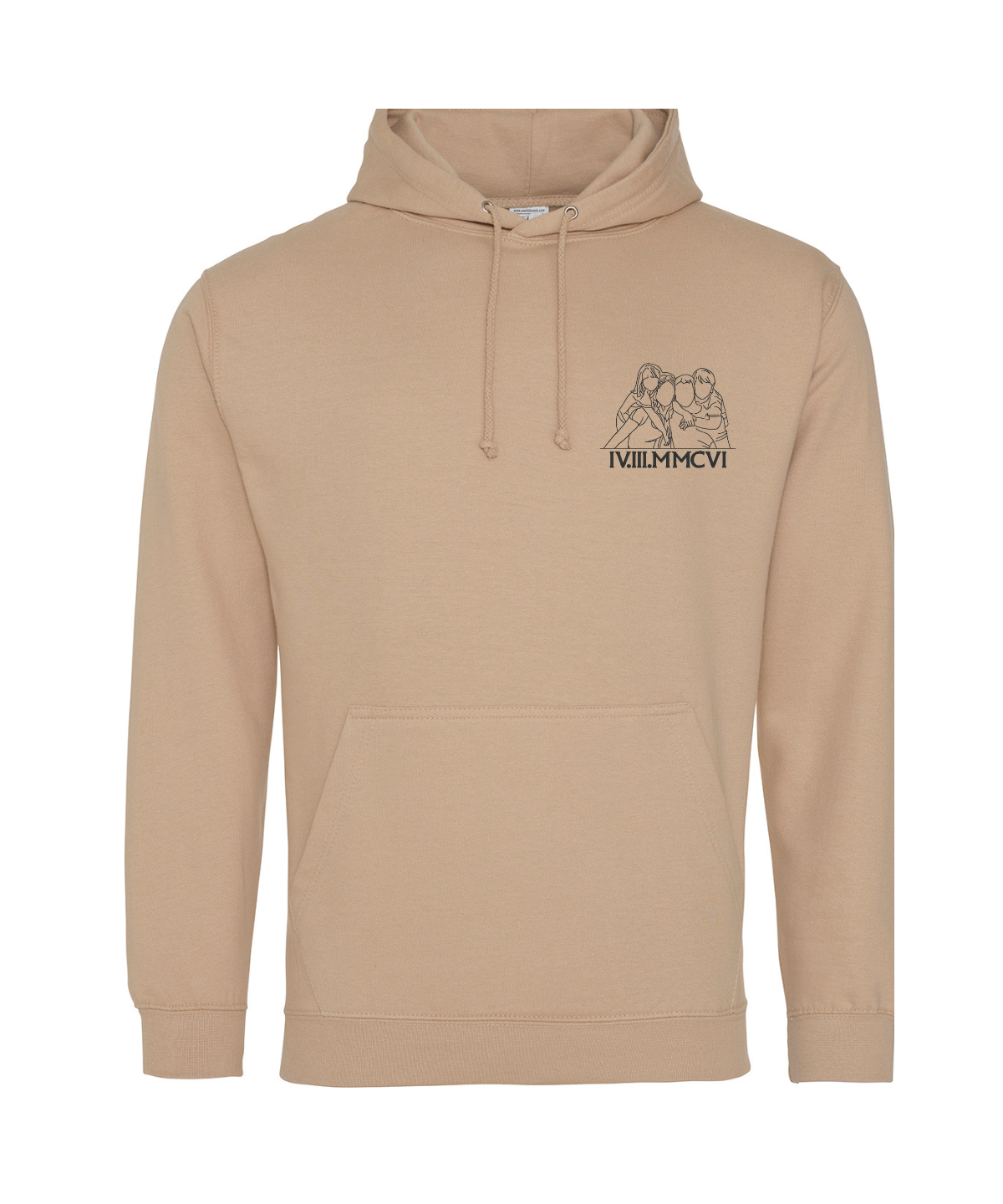 Personalised Embroidered Cross Neck Hoodie , Embroidered Hoodie. Any Logo  ,custom Order, Custom Hoodie , Chunky Cross Neck Hoodie -  Ireland