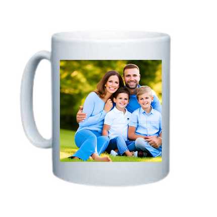 Personalised mug, your photo or text, your way