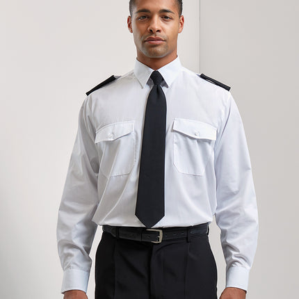 Long sleeve pilot/security shirt