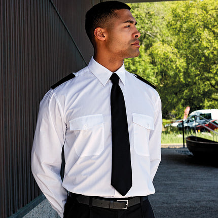 Long sleeve pilot/security shirt