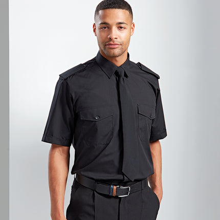 Short sleeve pilot/security shirt