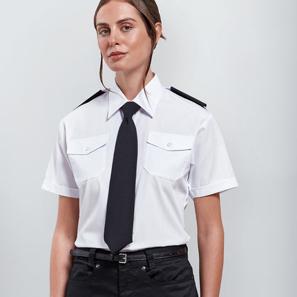 Women's short sleeve pilot/security blouse