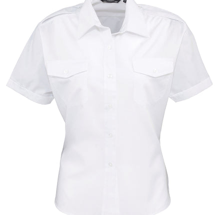 Women's short sleeve pilot/security blouse