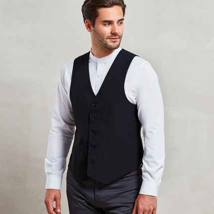 Lined polyester waistcoat