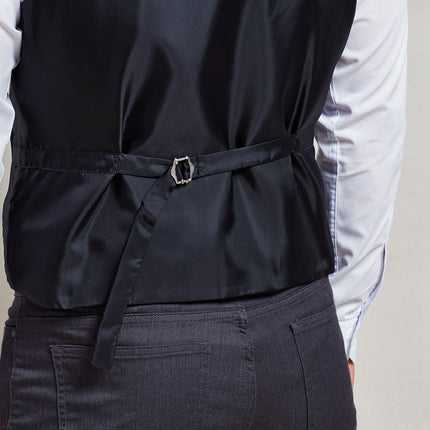 Lined polyester waistcoat