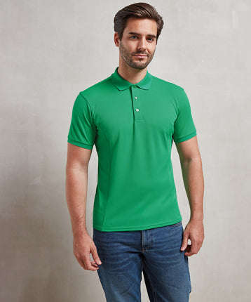 Coolchecker® plus piqué polo with CoolPlus®