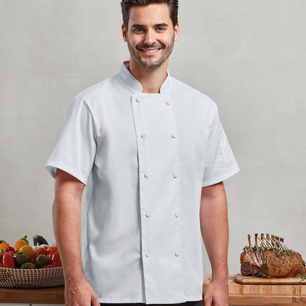 Chefs Coolchecker® short sleeve jacket