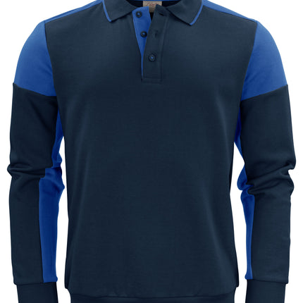 Printer PRIME Long Sleeve Polo Sweatshirt