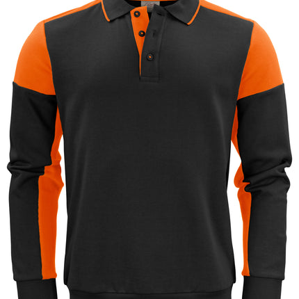 Printer PRIME Long Sleeve Polo Sweatshirt