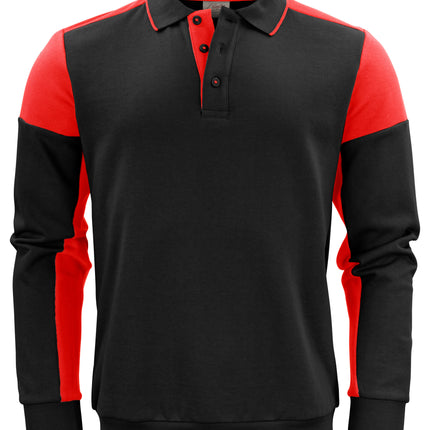 Printer PRIME Long Sleeve Polo Sweatshirt