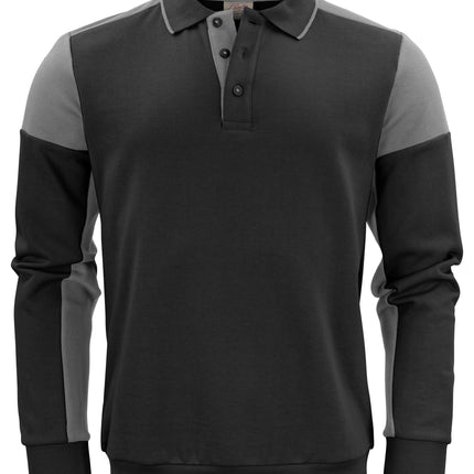 Printer PRIME Long Sleeve Polo Sweatshirt