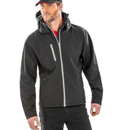 Core TX performance hooded softshell jacket