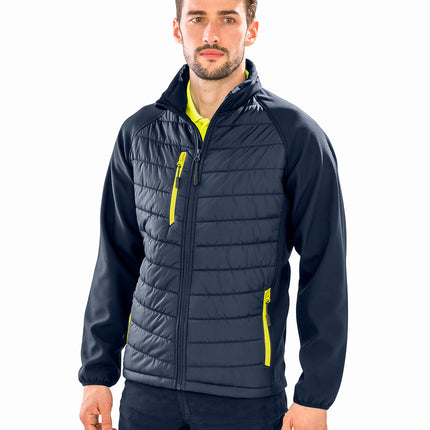 Compass padded softshell jacket