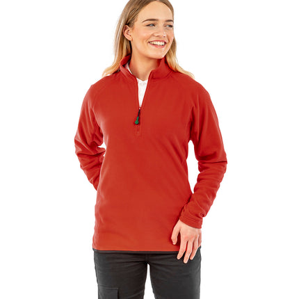 Recycled Zip-Neck Microfleece