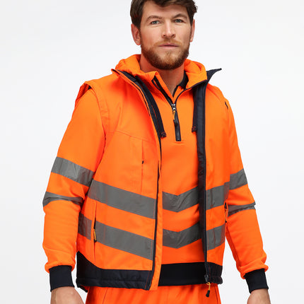 High-vis pro bodywarmer