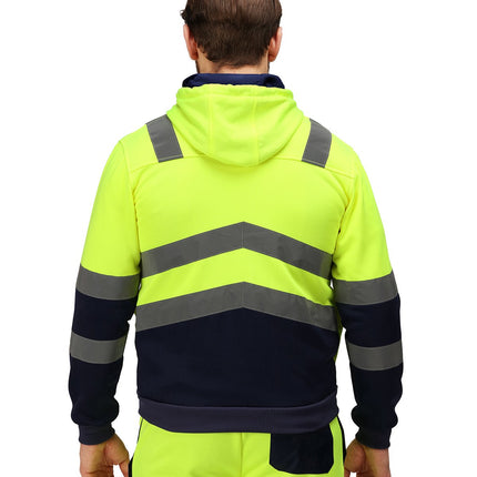 Pro Hi-Vis Full Zip Hoodie