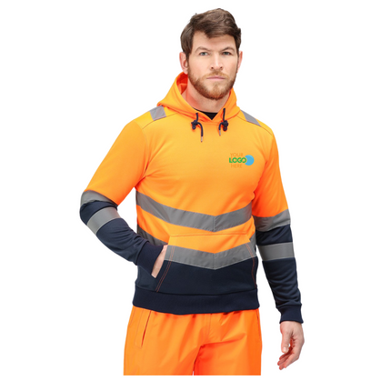 Pro Hi-Vis Overhead Hoodie