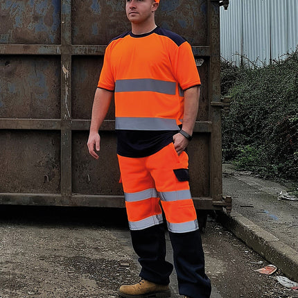 Hi-vis two-tone t-shirt (HVJ400)