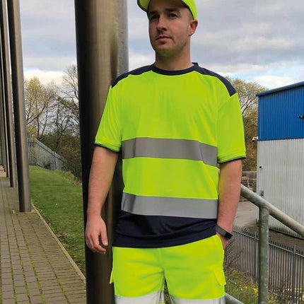 Hi-vis two-tone t-shirt (HVJ400)