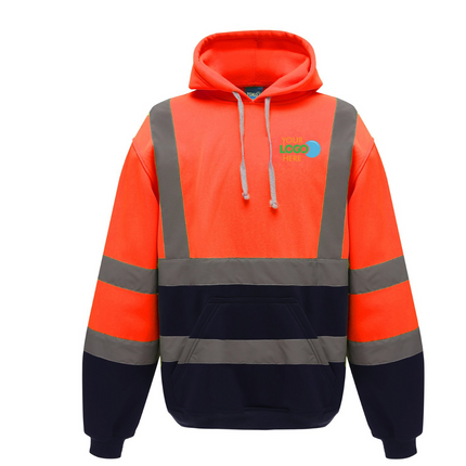 Hi-Vis Pull-Over Hoodie (HVK05)